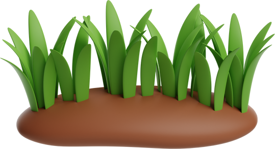 grass 3d illustration
